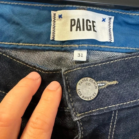 Paige Skyline Ankle Peg Denim - Picture 4 of 7